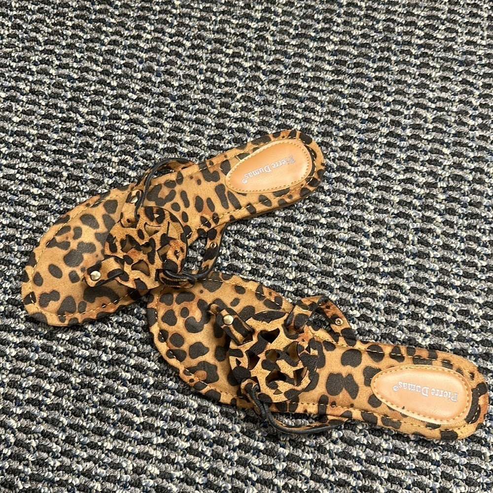 Comfy Sandals Pierre Dumas Sandals EUC Size 8.5 - Picture 3 of 7